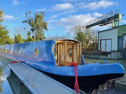 NEW 57' ELECTRIC CANAL BOAT