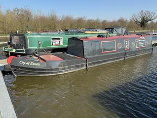 City of Eustis, 40ft Traditional style narrowboat, 2017.