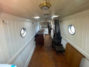 Narrowboat 59ft Mid Engine Trad Tug  - Looking Aft