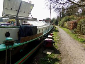 Classic Dutch Barge 63ft  - Side Deck