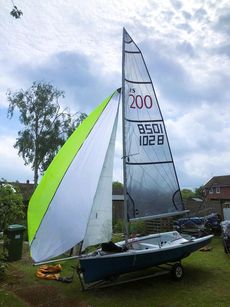 Fantastic condition RS200 Sail no.1028