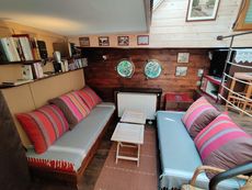 Hotel barge in operation Canal du Midi 30m x 5m