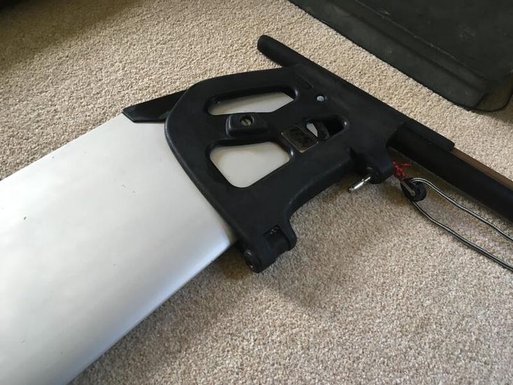 RS Feva sailing dinghy rudder assembly + Fits RS Quba