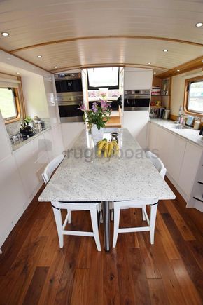 Galley aft