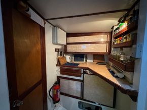 Custom Pilothouse Trawler 48ft Yacht Liveaboard - Galley