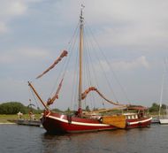 Historic Dutch Tjalk 1901