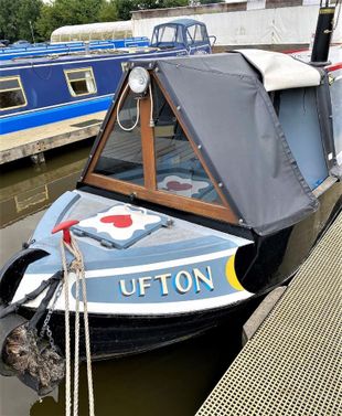 Ufton - A 60ft 1980 4 berth traditional stern narrowboat.