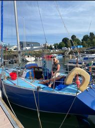 GOLDEN SHAMROCK SAIL BOAT