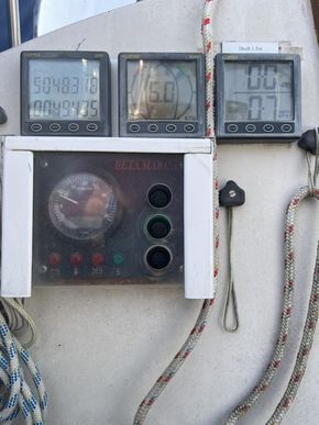 Cockpit instruments & engine panel