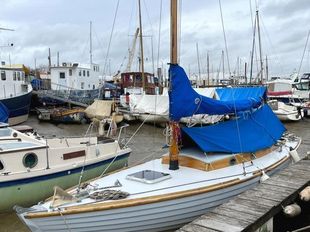 26ft Folk Boat Clinker Bermudan Sloop,1964, Engineless