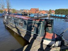 46ft Semi Traditional Stern Narrowboat. Built by Les Allen & Sons in 