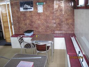 looking aft in saloon bar