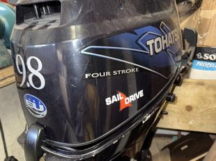 Tohatsu 9.8 HP 4 stroke Sail Drive OB