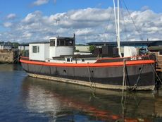 1930 Houseboat Converted Admiralty Barge