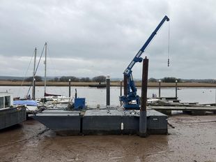 NATO Uniflote Pontoon Workbarge