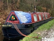John Barleycorn-50ft 1972 West Riding Boat Co 2 berth traditional ster