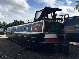 52ft Traditial Stern Narrowboat built by R&D Engineering in 1996