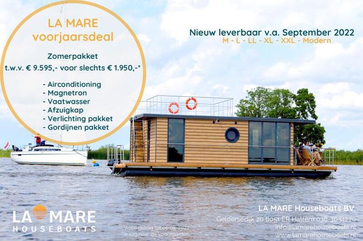 2022 La Mare Houseboats Apartboat L