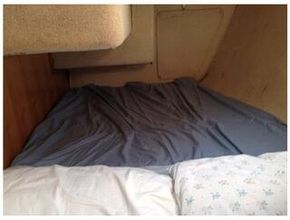 Aft Cabin: sleeping area