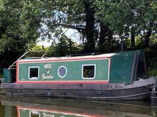 Wee Beastie-25ft 2018 Aintree Boats cruiser stern narrowboat.