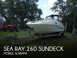 2011 Sea Ray 260 Sundeck