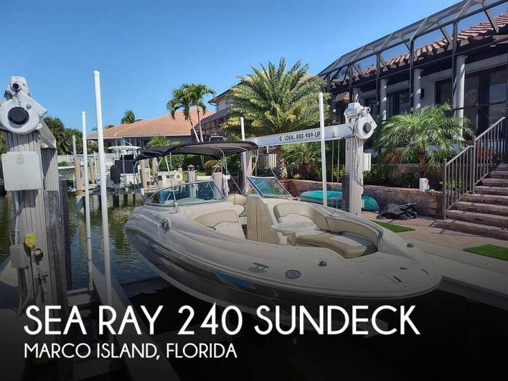 2005 Sea Ray 240 sundeck