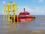 UXO or Multibeam Survey Catamaran with MOONPOOL