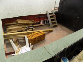 Steel work boat Work Boat  - Foredeck