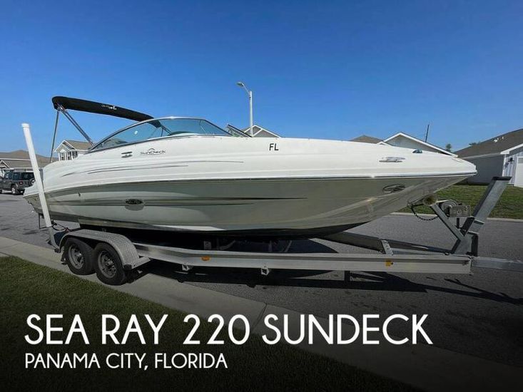 2008 Sea Ray 220 sundeck