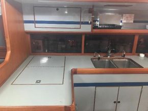 Galley to port