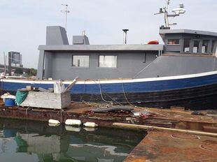 Converted MFV Houseboat
