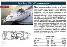 1992 Sea Ray 300 Weekender