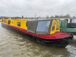 Rana Pioppi, 55ft Traditional stern narrowboat, 2005.