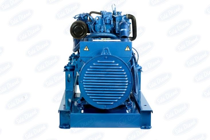 NEW Sole 29GSC 28.4kVA 12V/230V Mini 74 Marine Diesel Generator