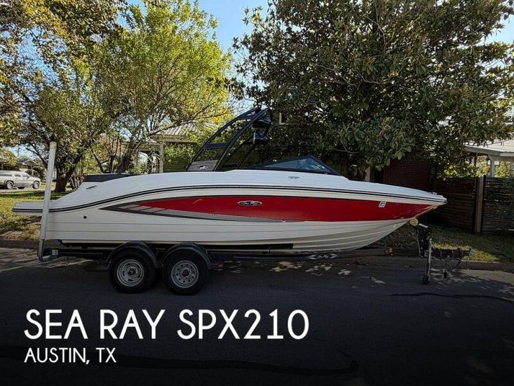 2015 Sea Ray 210 spx