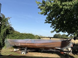 Handmade unique skiff