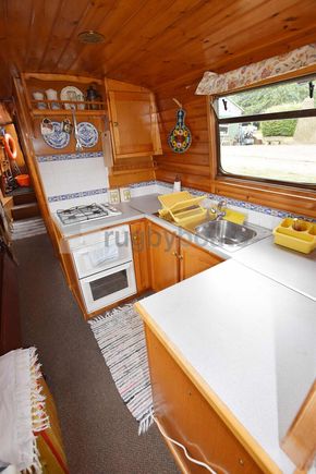 Galley aft