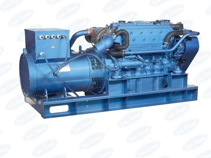 NEW Sole 68GTC 68kVA 400/230V SM81 Marine Diesel Generator