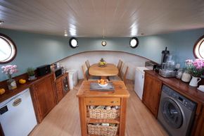 Galley in aft cabin looking aft