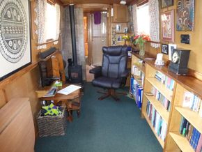 Cain Narrowboat 57'  - Saloon