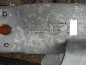 Trailer mameplate