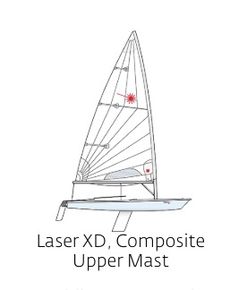 Laser XD Composite Upper Mast