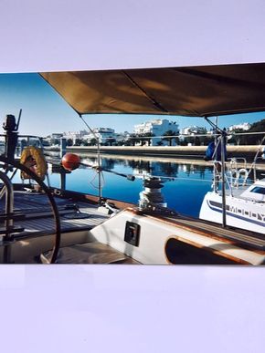Moored in local marina.