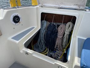 Ropes in cockpit locker