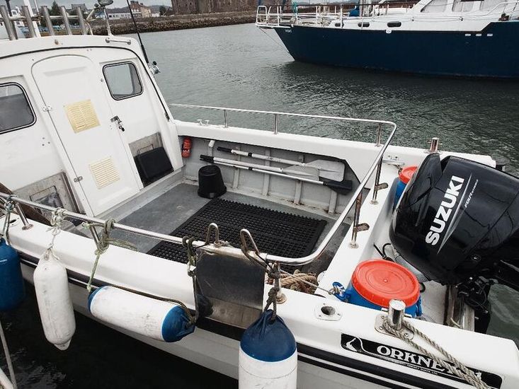 ORKNEY 21 DAY ANGLER, BRAND NEW 90HP SUZUKI  great value.