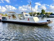 JUST REDUCED Beautiful original Widebeam liveaboard Dutch Canal Barge