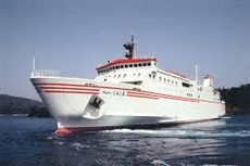 RoPax ,built 1994,856 pax,20 trucks+26 cars