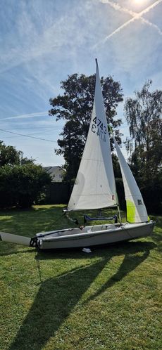 RS Feva XL sail no. 4743 - nice package