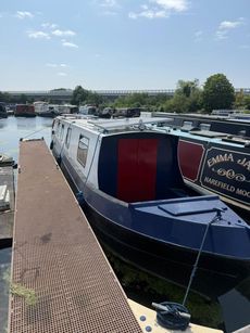 48ft live aboard cruiser stern narrowboa