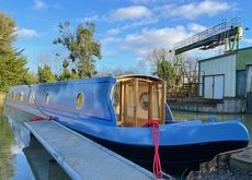NEW 57' ELECTRIC CANAL BOAT